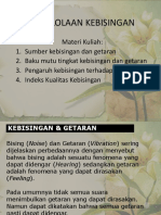 Pengelolaan Kebisingan