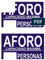 Aforo 5 Pisos