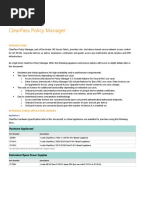 HPE - A00104922en - Us - ClearPass Policy Manager Scaling and Ordering Guide