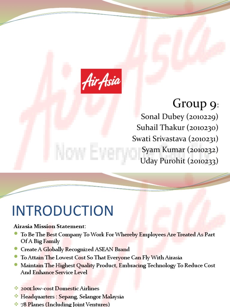 Airasia Final | PDF | Airlines | Low Cost Carrier