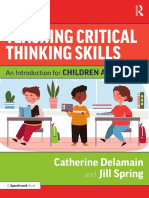 Teaching Critical Thinking Skills An Introduction For Children Aged 9-12