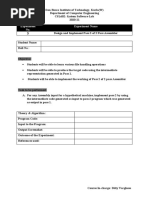 SS Lab - Experiment No 3