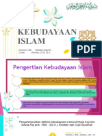 Tugas PT5 Agama Islam - Kebudayaan Islam - Mustika Zuhriah - 20180102144