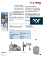 Falling Dart Impact Tester: Features