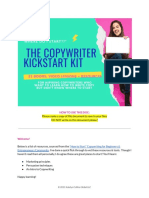The "How To Start:" Copywriting Resources