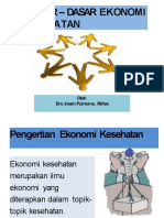 Dasar-Dasar Ekonomi Kesehatan