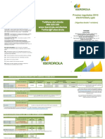 Triptico Tarifas 2015 Iberdrola