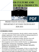 Starter Culture and Fermented Milk Products