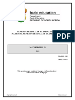 Mathematics P2 May-June 2019 Eng