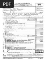 U.S. Return of Partnership Income: Employer Identification No