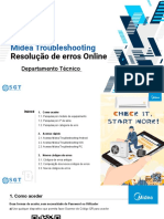 Midea Troubleshooting - Resolução de Erros Online