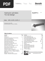 Hydraulic Cylinders Tie Rod Design: Replaces: 11.16