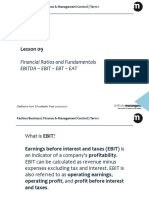 FBMINT T1 EBITDA - EBIT - EBT - EAT Eng