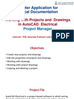 AutoCAD Electrical Project Manager