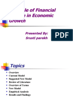 Role of Financial System in Economic Development