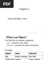 Chapter 4 Classes & Objects