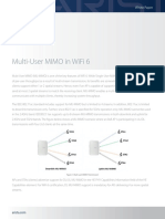 Multi-User Mimo in Wifi 6: White Paper