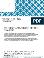 Metode Trend Moment