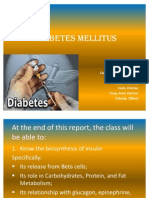 Diabetes Milletus