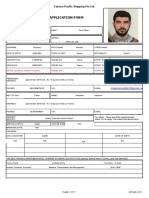 Eastern Pacific Shipping Employment Form