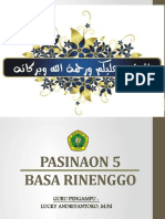 Pasinaon 5 Basa Rinenggo