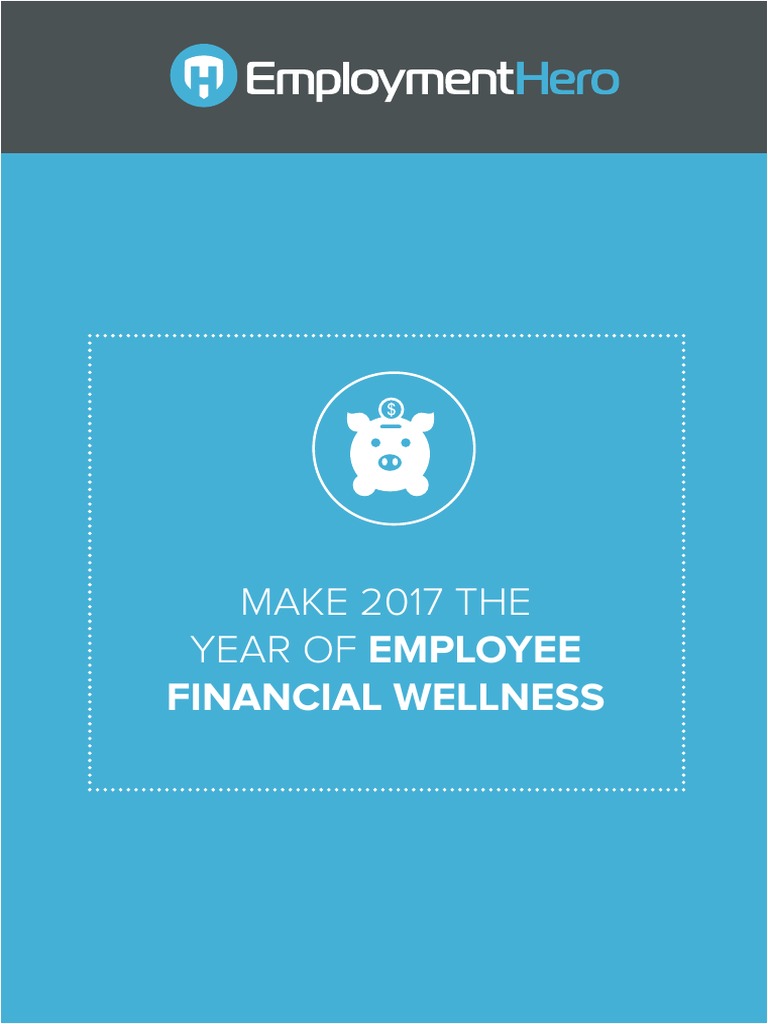 Employee Financial Wellness Pdf Financial Literacy Employee Retention