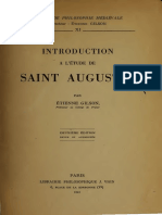 Gilson Étienne - Introduction à l'Étude de Saint Augustin