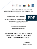 Studio e Progettazione Di Una Stazione Di Lavoro Elettropneumatica