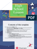 High School Lesson Plan Template