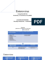 Enterovirus: Virologi Klinik KDM 726 Pembimbing: Dr. Abu Rohiman, MS, SPMK (K)