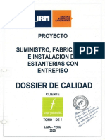 1.1 Dossier de Calidad - Fabricacion OT 12562