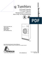 Drying Tumblers: 50 Pound Capacity 75 Pound Capacity