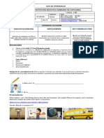 Guia de Aprendizaje Virtual #2 Inglés 3° - Ii Periodo