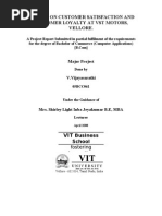 Download A STUDY ON CUSTOMER SATISFACTION AND CUSTOMER LOYALTY AT VST MOTORS by Vijayasarathi Venugopal SN50649519 doc pdf