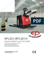 RPL201/RPL201H: Electric Pallet Truck 2.0T