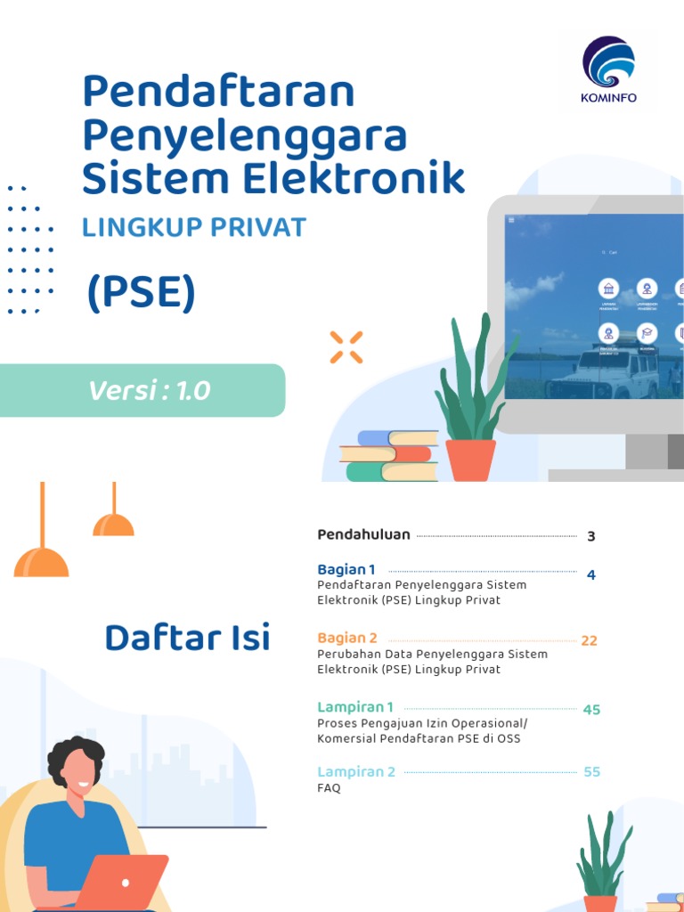 Panduan Pendaftaran PSE Lingkup Privat | PDF