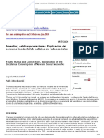 Juventud, Estatus y Conexiones. Explicación Del Consumo Incidental de Noticias en Redes Sociales