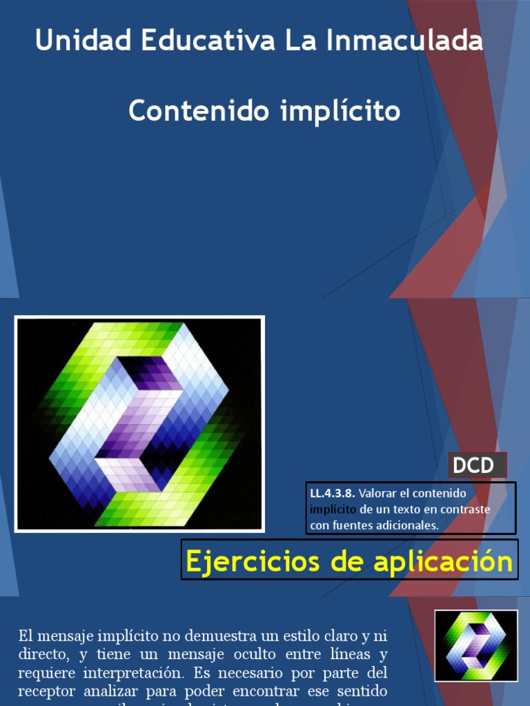 Contenido Implicito y Explicito | PDF | Publicidad | Empresas