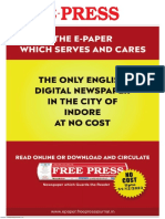 Free Press Bhopal Edition 01 May 2021