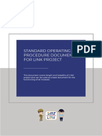 Standard Operating Procedure Document For Link Project