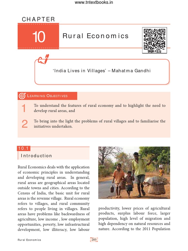Characteristics and Challenges of Rural Economy | PDF | Microfinance ...