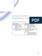 Group Accounts - Subsidiaries (CSPLOCI) : Chapter Learning Objectives