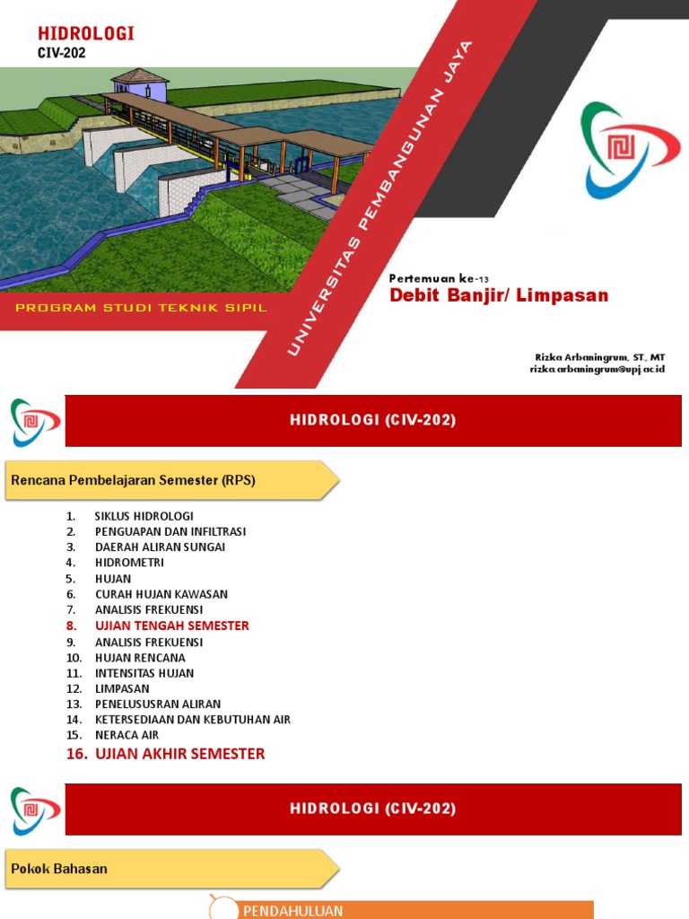 Metode Perhitungan Debit Banjir Pdf