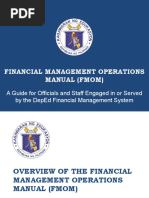 Financial Management Operations Manual (Fmom)