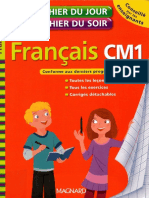 Cahier Du Jour Cahier Du Soir Francais Cm1