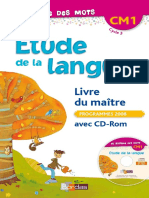 Etude Langue Cm1 Livre Maitre