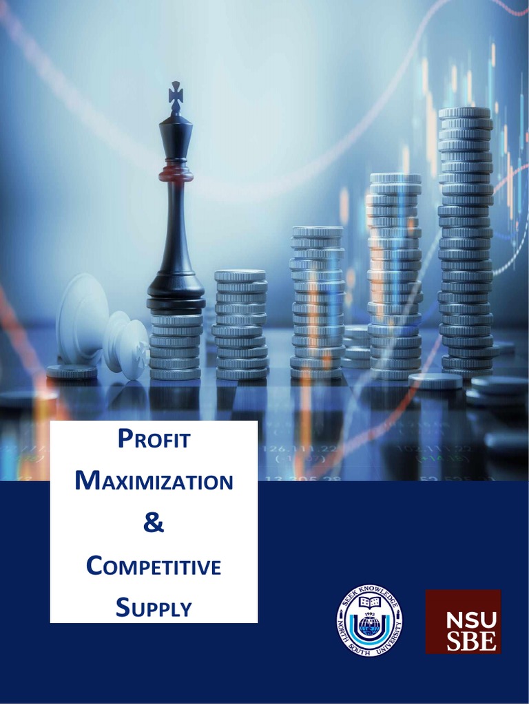 Profit Maximization in Competitive Markets | PDF | Perfect Competition ...