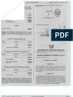 Acuerdo Gubernativo Numero 82-2017 (Exoneracion)