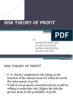 2new Risk Theory of Profit 2.