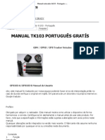Manual Rastreador tk103 - Português - O Seu E-Shop Seguro